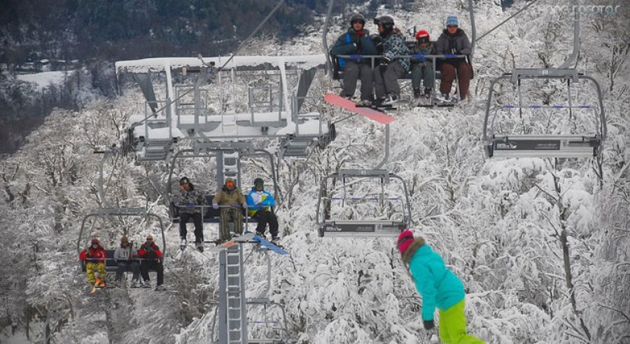 Chapelco a pura nieve