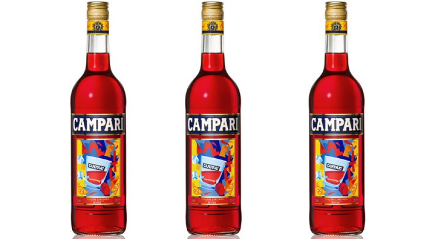 Campari y su etiqueta artística