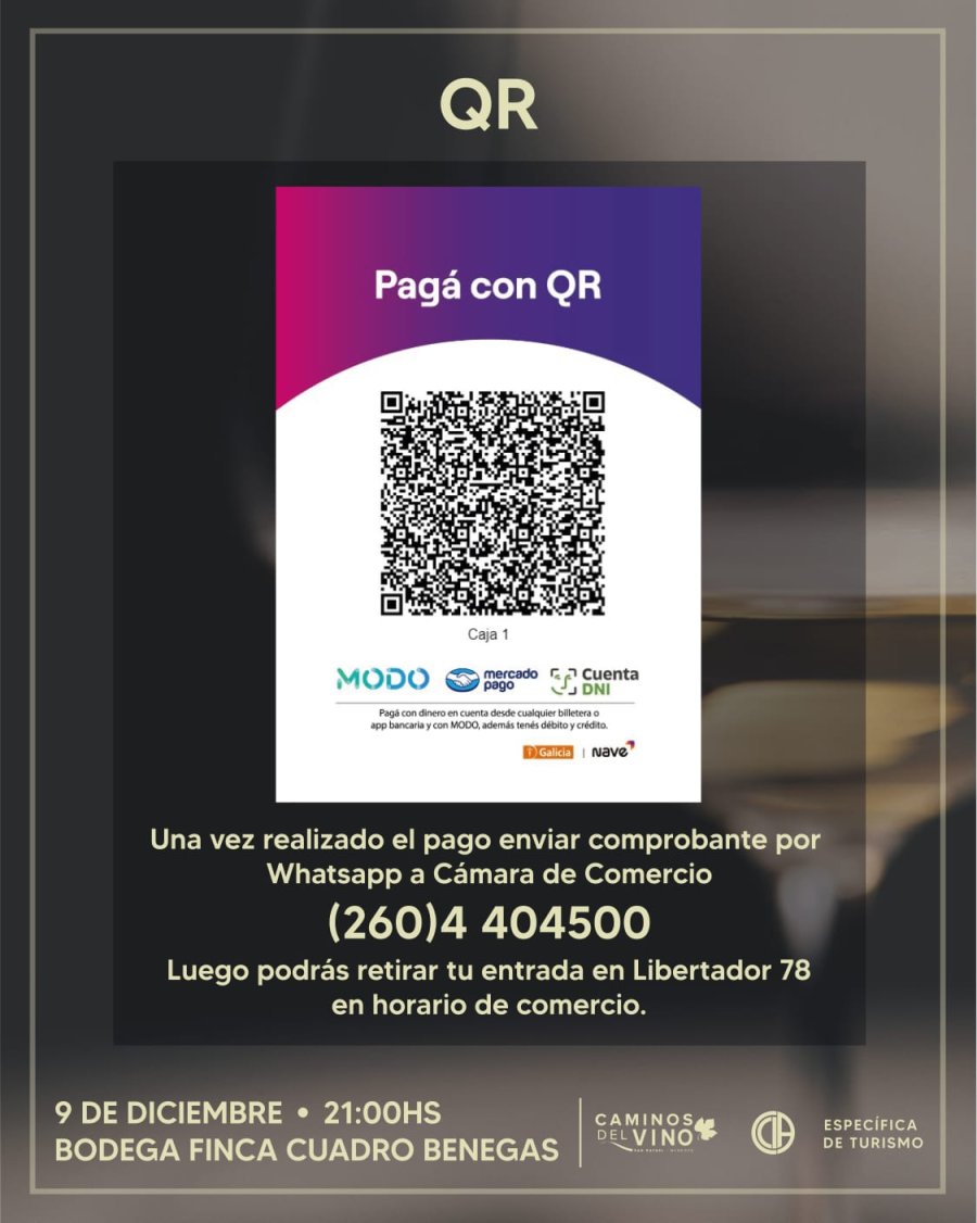 QR para accedera las entradas </p><p>
</p><p>