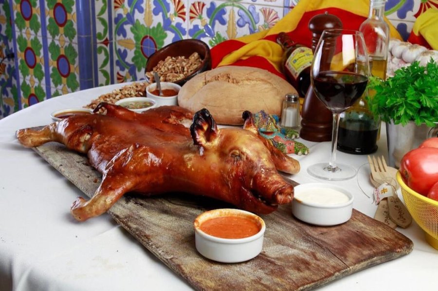 Para cuatro comensales