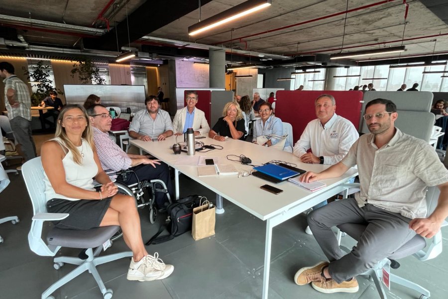 La representación de la Asociación Turística de Ca