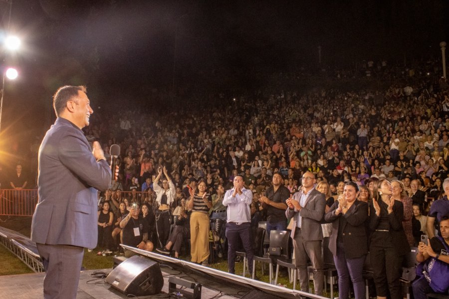 El intendente Luis Quiroga