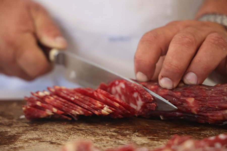 Los protagonistas de la fiesta, los chacinados